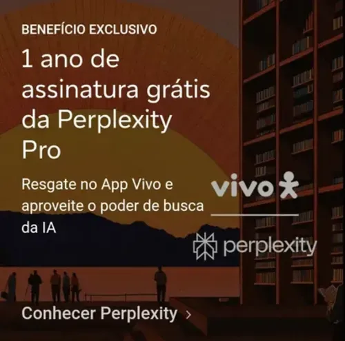 Vivo Valoriza: Ia Perplexity Pro | 12 Meses Grtis